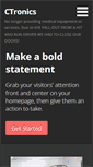 Mobile Screenshot of ctronics.com