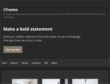Tablet Screenshot of ctronics.com